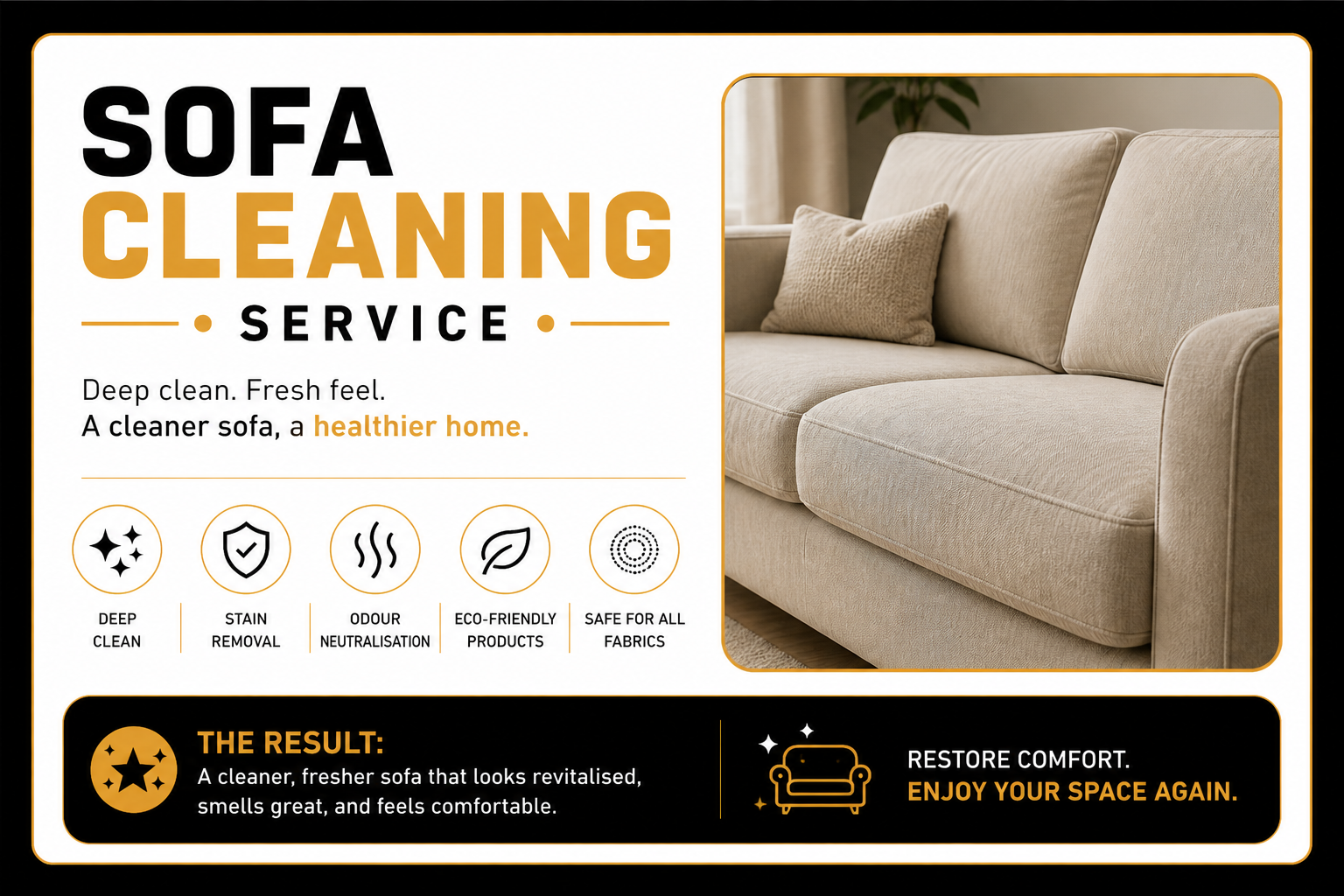 Sofa Cleaning Service 2 Seater